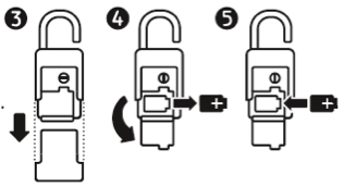 Sostituzione della batteria sulla serie 4401