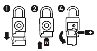 Sblocco della batteria sulla serie 4401