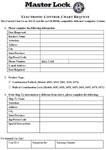 Modulo ordine grafico di controllo