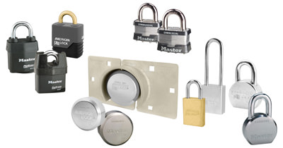 Collage di lucchetti Master Lock Edge Lock